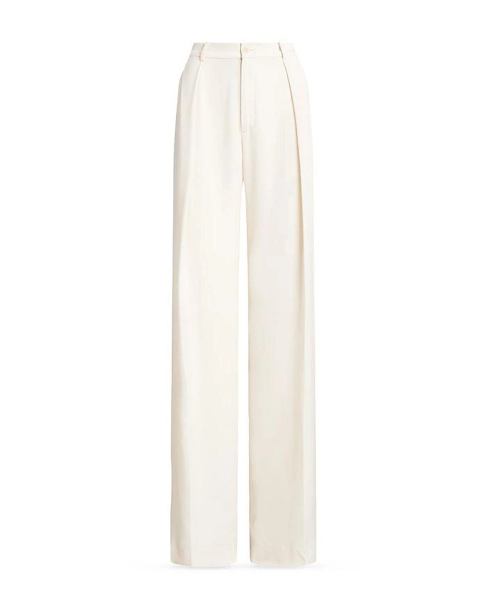 Ralph Lauren Pleated High Rise Wide Leg Pants 6