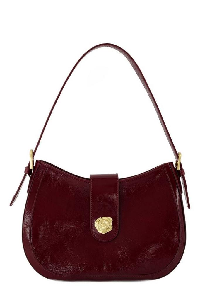ROUJE Rouje Allure Floral Plaque Shoulder Bag