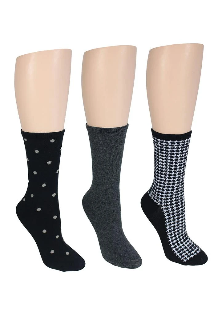 Sam Edelman Cotton Crew Socks - 3 Pack