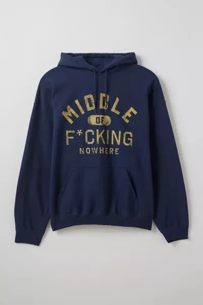 Urban Outfitters Middle Of Nowhere Graphic Hoodie Sweatshirt 2