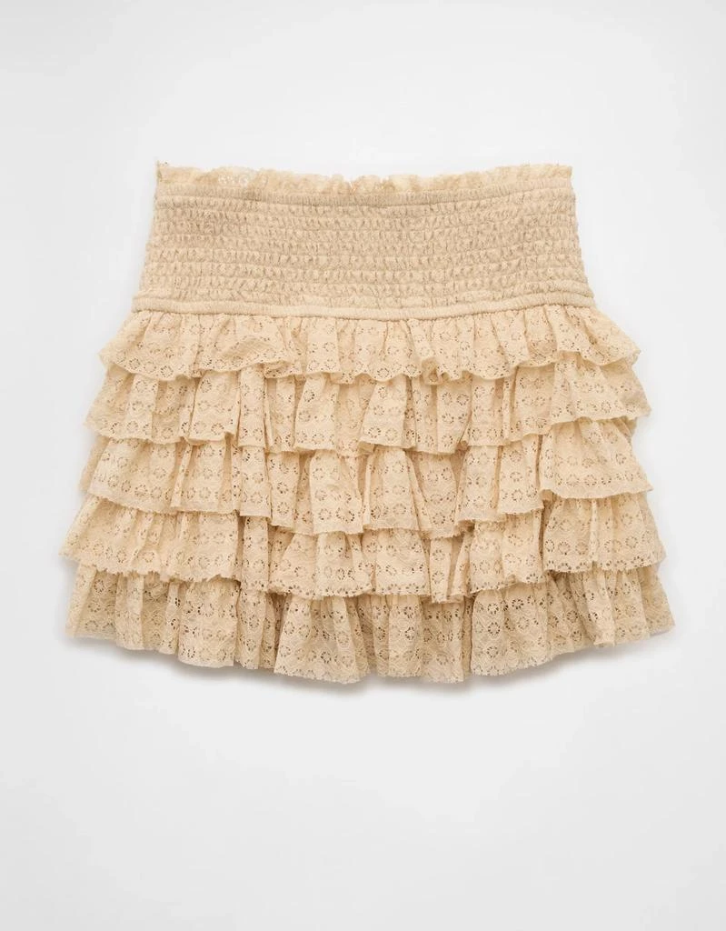 AE AE High-Waisted Ruffle Mini Skort 4