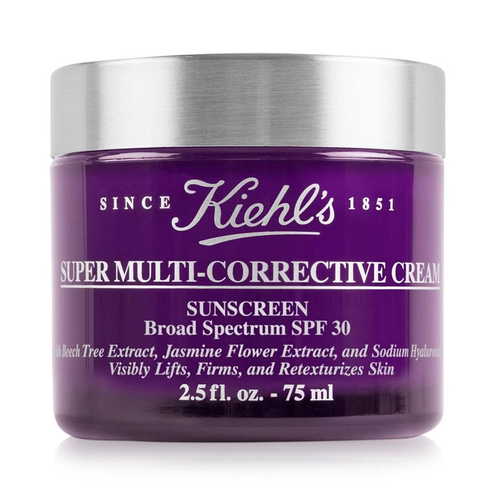 Kiehl's Since 1851 Super Multi-Corrective Cream Sunscreen SPF 30, 2.5-oz. 1