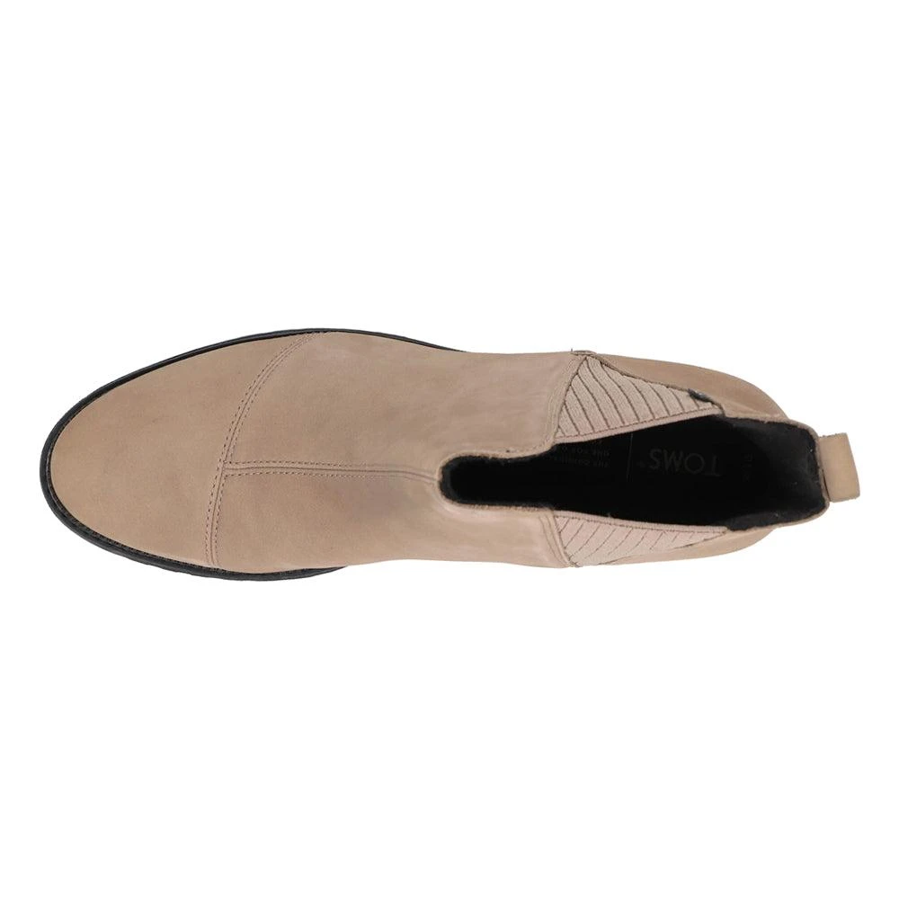 TOMS Cleo Round Toe Pull On Booties 4