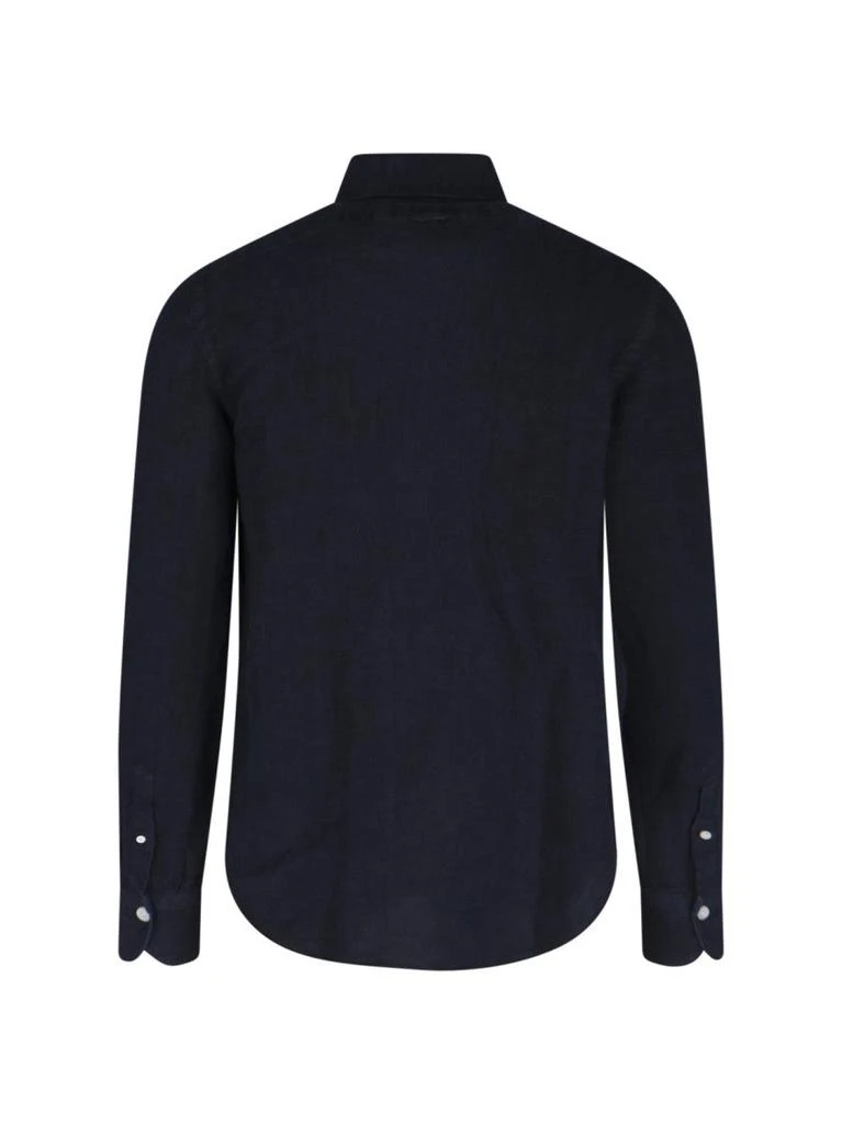 Finamore Linen Shirt – Black 2