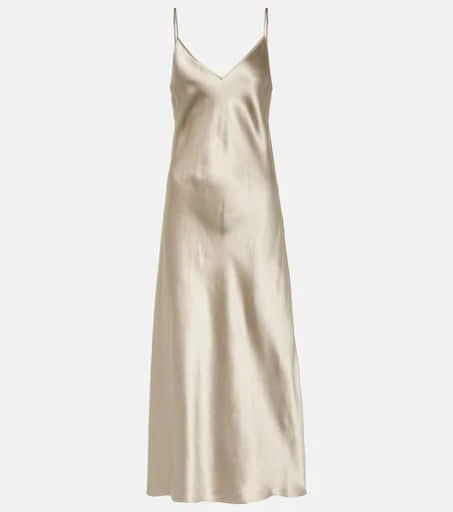 Joseph Clea silk satin slip dress 1