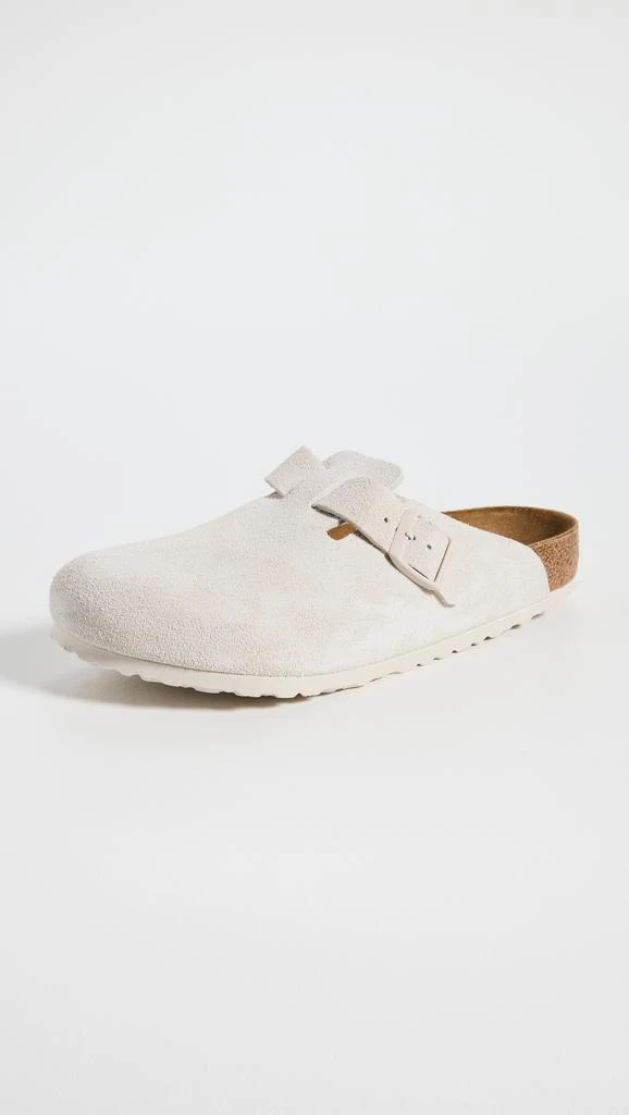 Birkenstock Antique White Boston Clogs 1