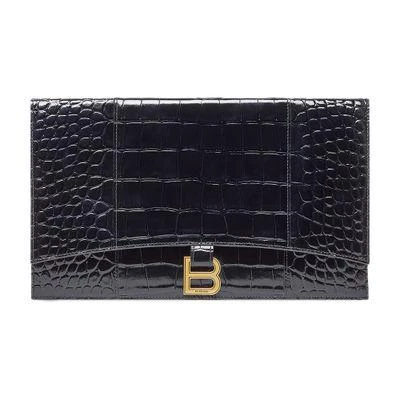 Balenciaga Hourglass flat pouch with flap 1