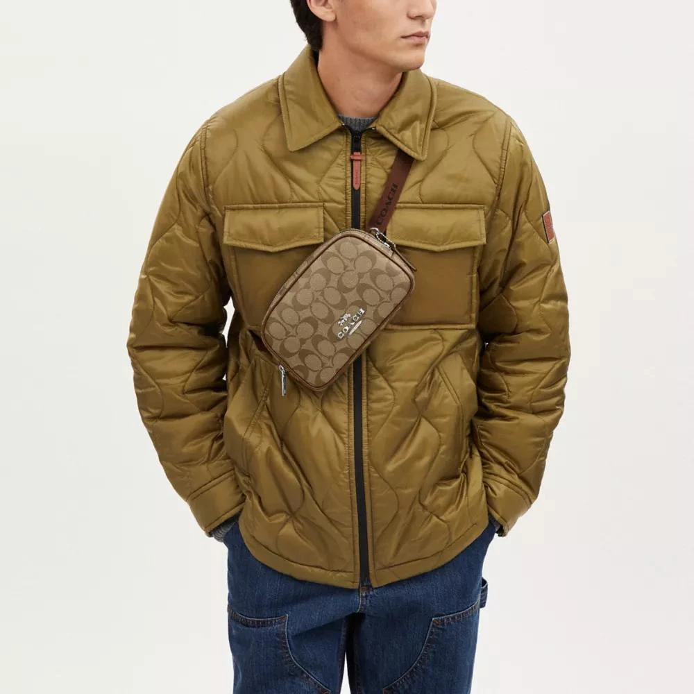 Coach Pace Belt Bag In Signature Canvas 5
