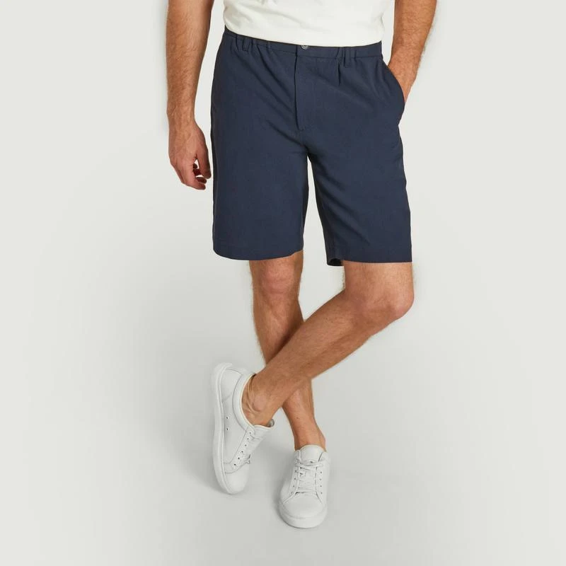 No Nationality 07 Theodor 1040 shorts Navy Blue NO NATIONALITY 07 1