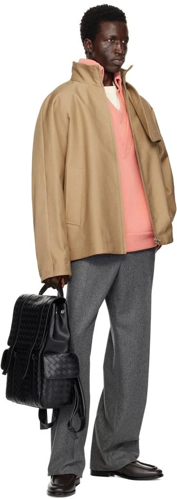 Bottega Veneta Black Back-To-School Backpack 4