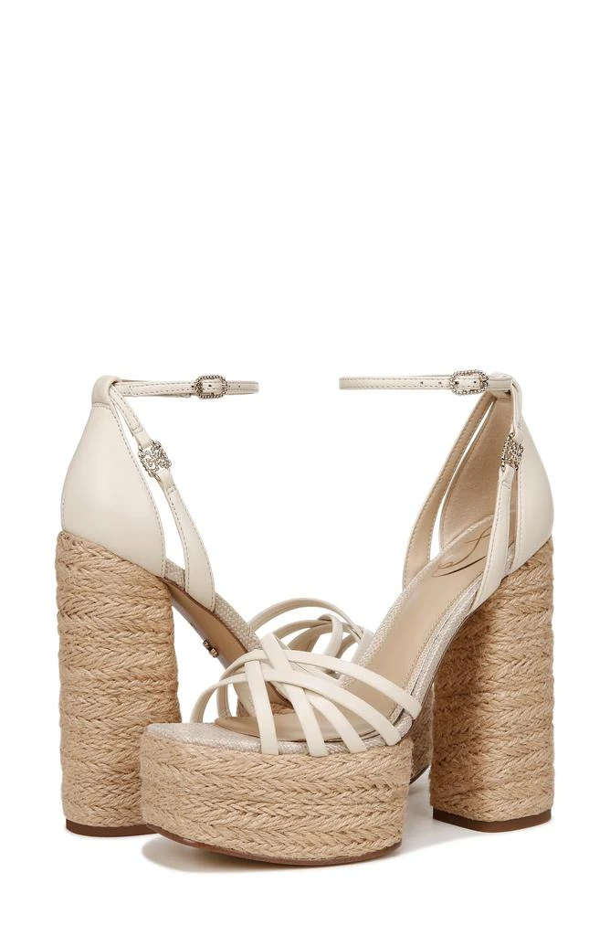 Sam Edelman Kade Ankle Strap Espadrille Platform Sandal 8