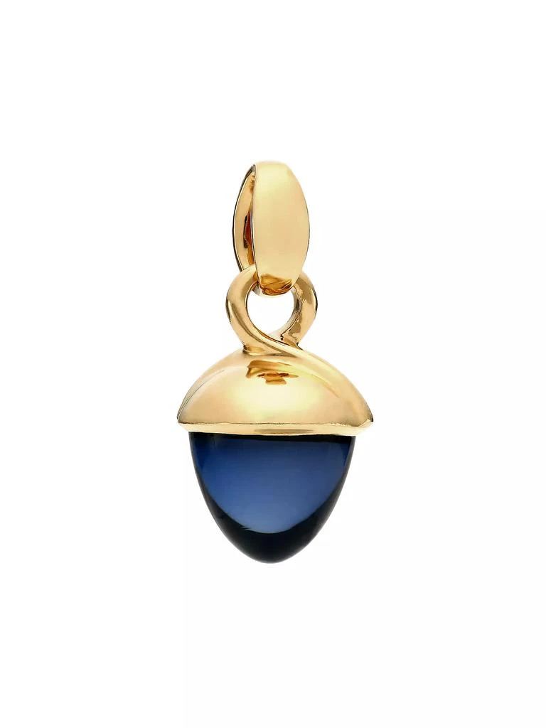 Tamara Comolli Mikado Bouquet 18K Rose Gold & London Topaz Acorn Pendant 1