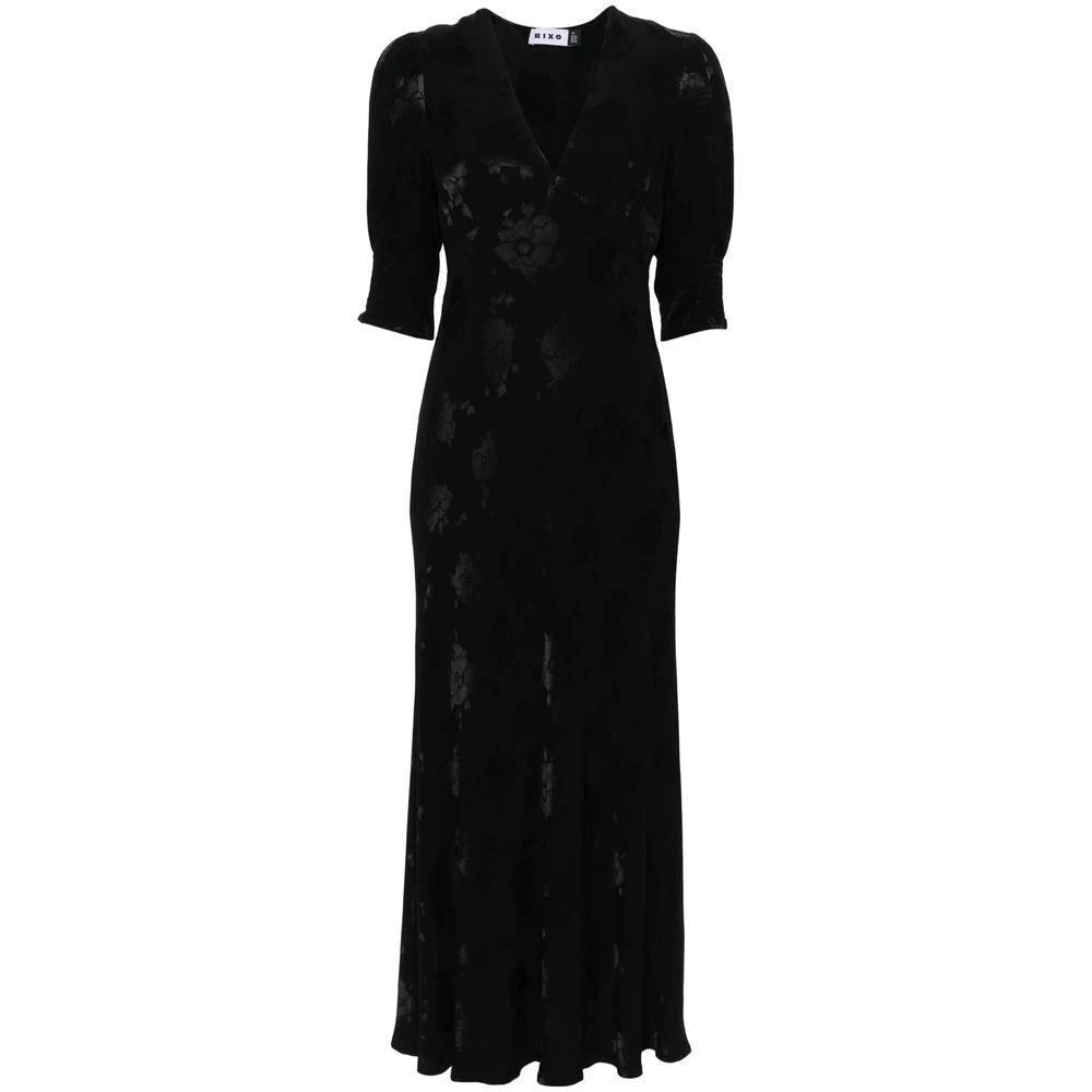 traditional evening dresses Mac Duggal Women's Embellished Crepe Column Gown - Black