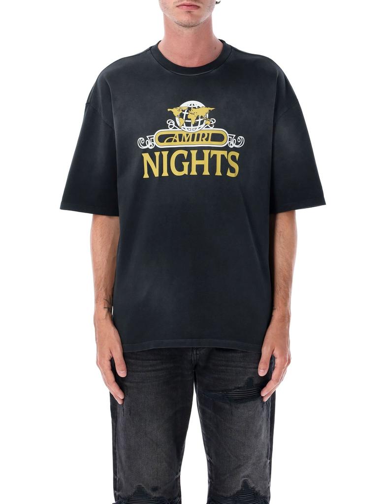 【関税込み】AMIRI ブラック Dream Team Tシャツ Amiri - DREAM TEAM OVERSIED T-shirt | HBX - Globally Curated