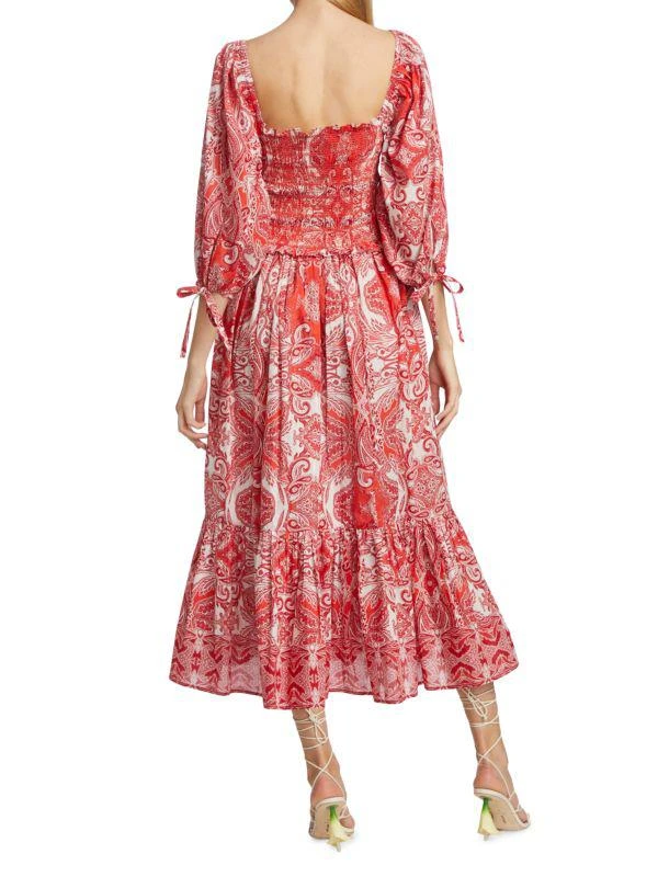 Cara Cara Jazzy Paisley Print Dress 2