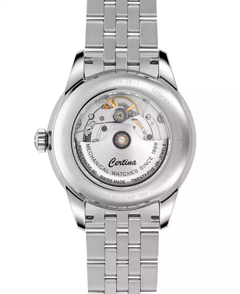 Certina Men's Swiss Automatic DS-1 Big Date Stainless Steel Bracelet Watch 41mm