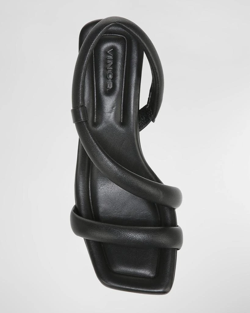 Vince Coline Tubular Leather Slingback Sandals 5
