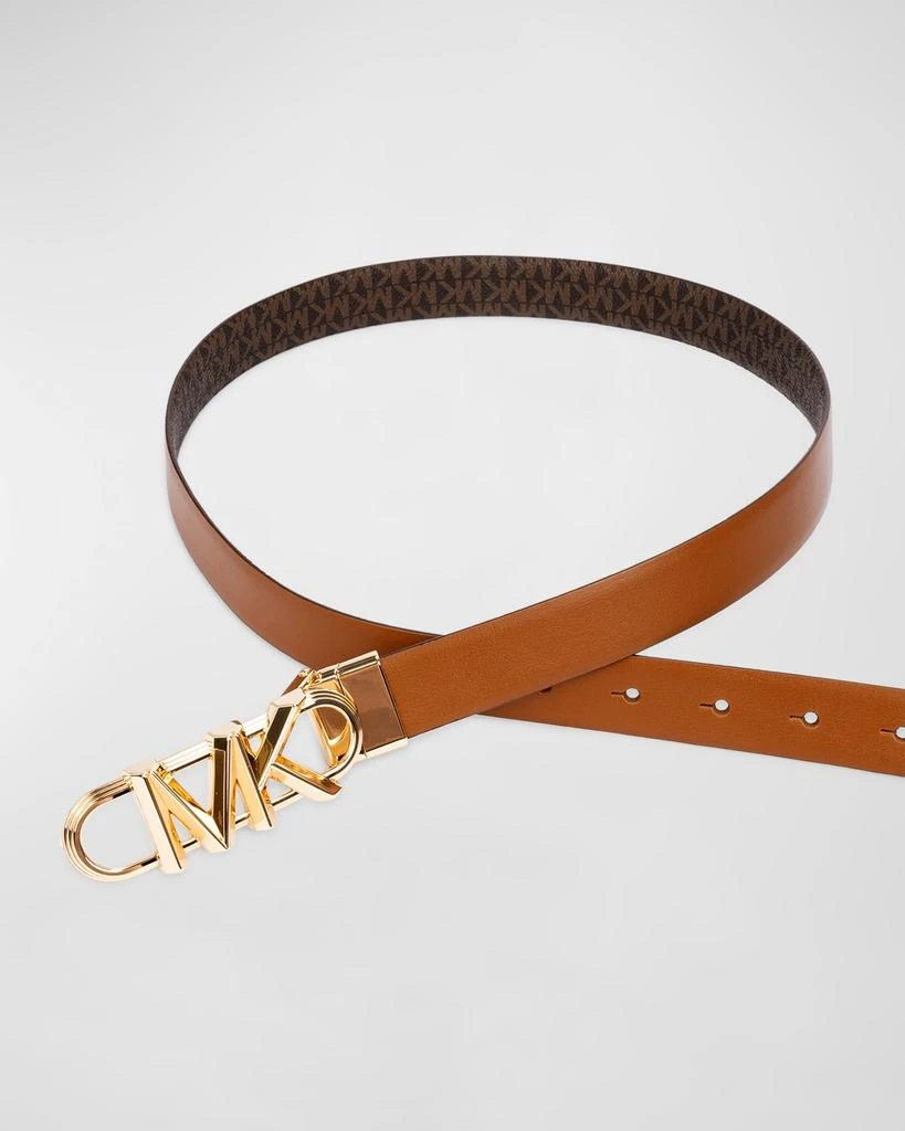 Michael Kors Reversible Logo Leather Belt 2