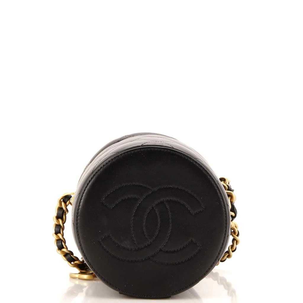 Chanel Side Note Vanity Case Quilted Lambskin Small 5