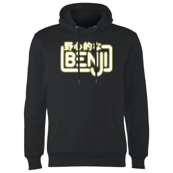 Benji Benji Logo Hoodie - Black 1