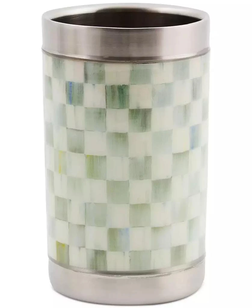 MacKenzie-Childs Sterling Check 3260 Wine Cooler