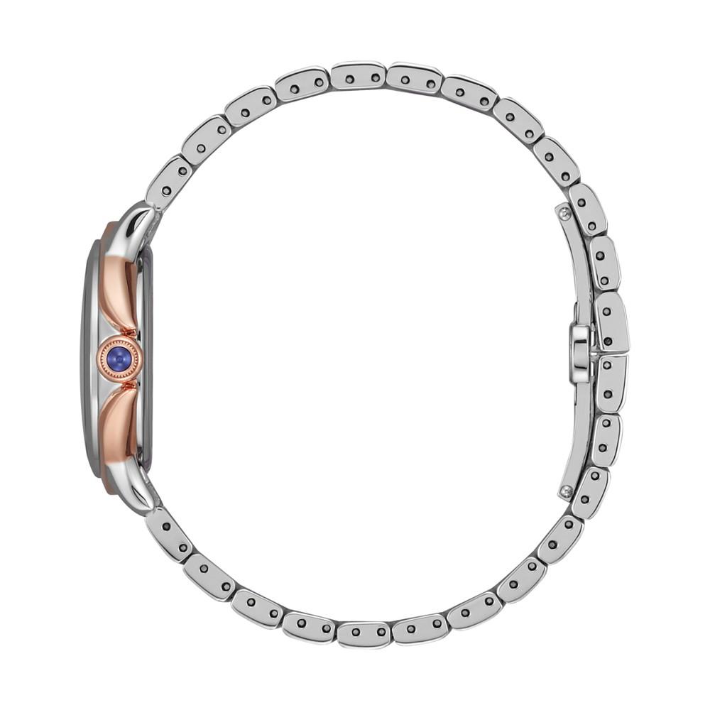 Citizen Eco-Drive Women's Ceci Diamond Accent Two-Tone Stainless Steel Bracelet Watch 32mm