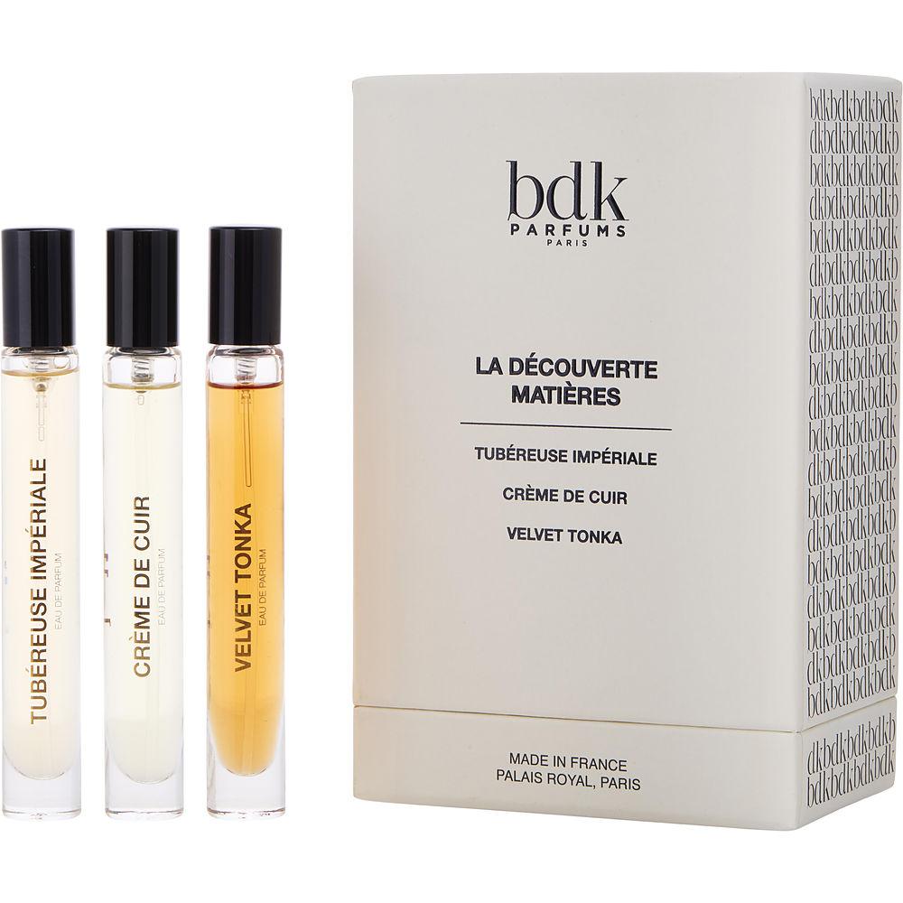 BDK Parfums Bdk Parfums By Bdk Parfums 3 Piece Mini Variety With Tuberuse & Oud Abramad & Creme De Cuir And All Are Eau De Parfum 10Ml/0.33Oz Women