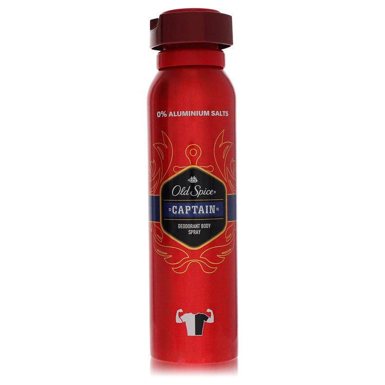 Old Spice 2pcs Combo  Captain by  Deodorant Spray 5 oz Men 1