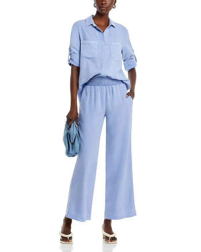 Bella Dahl Smocked Wide Leg Pants 2