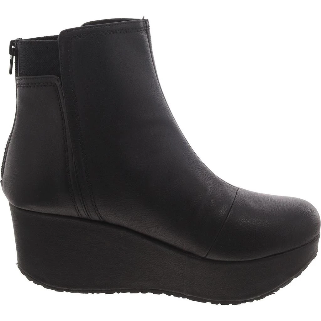 Yellow Box Brittany Womens Wedge Round Toe Mid-Calf Boots 4