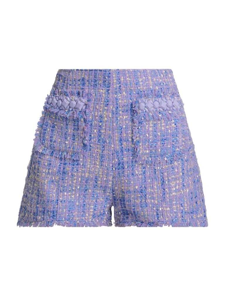 Cinq à Sept Lucie Boucle Racquel Embellished Shorts 1