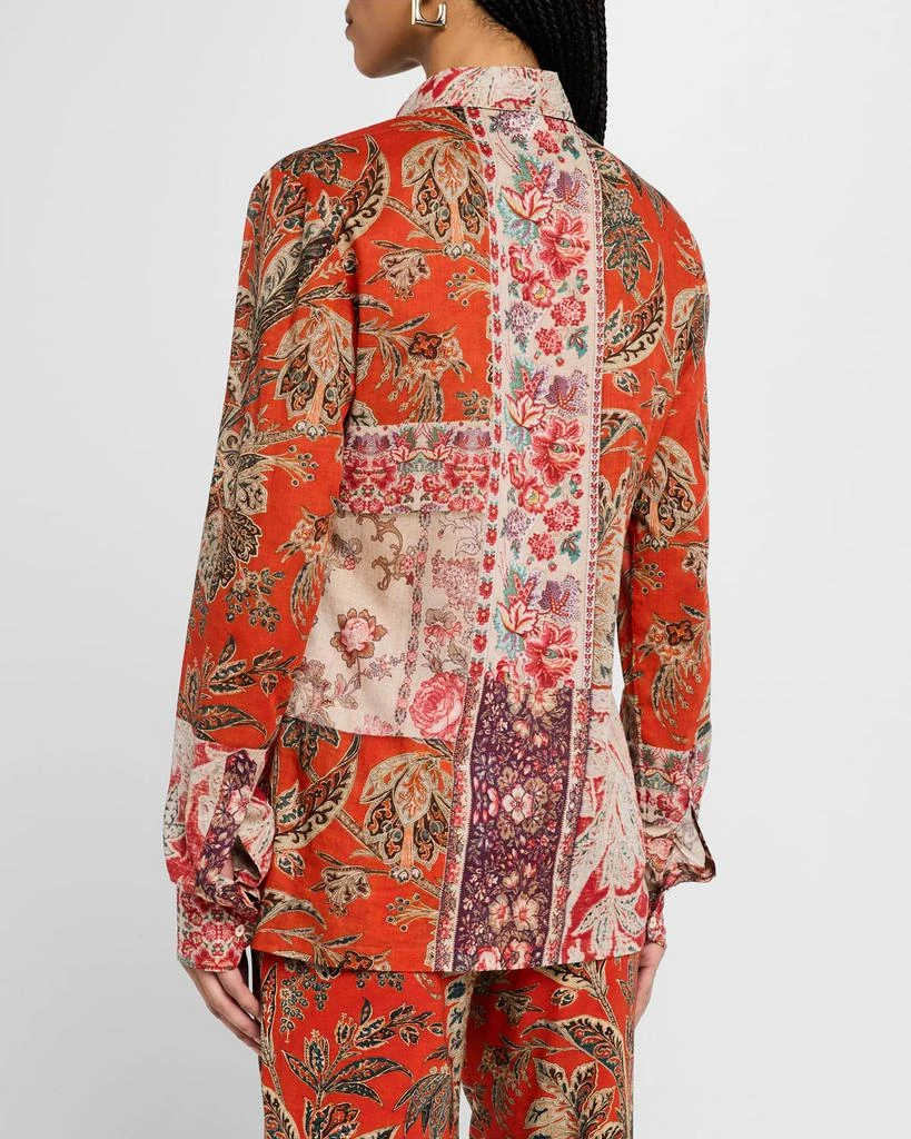 Pierre-louis Mascia Floral-Print Cotton Top 3