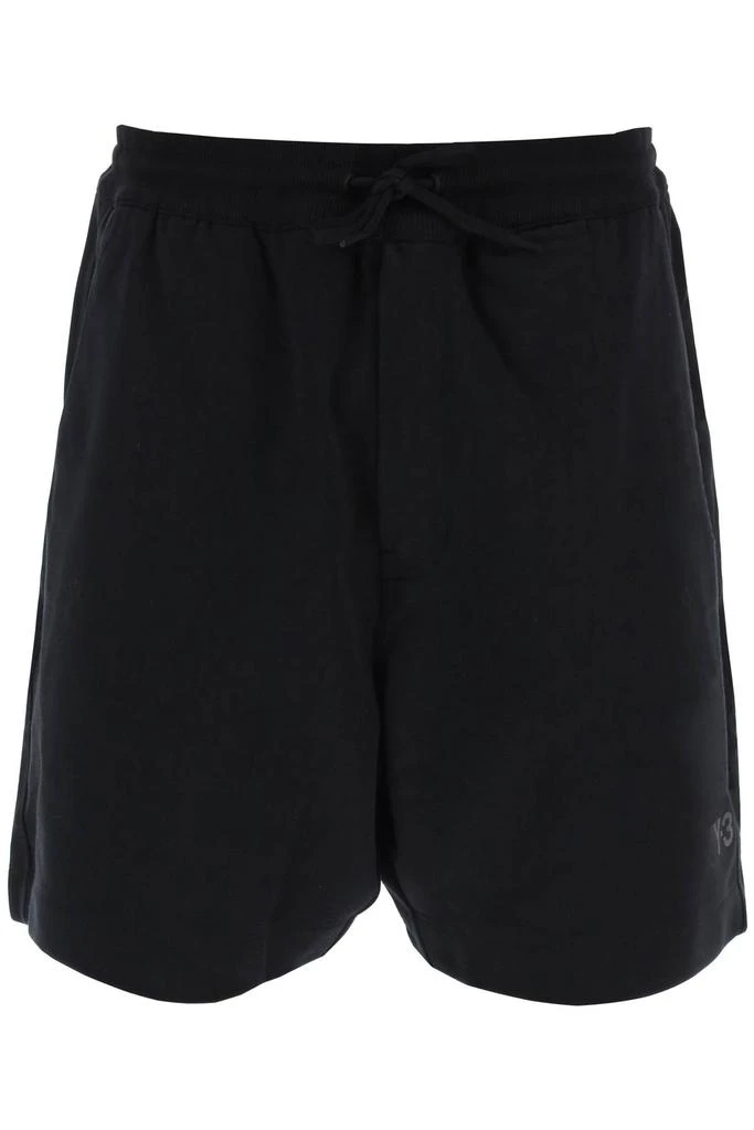 Y-3 french terry jogger bermuda shorts 1