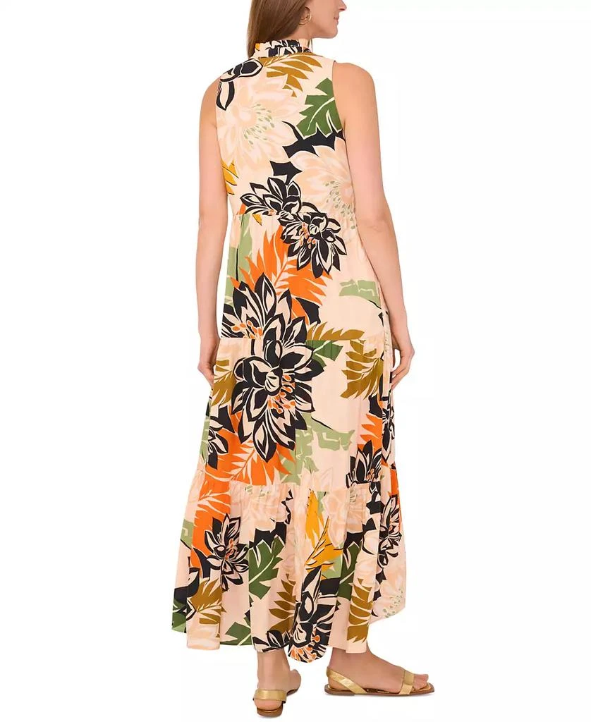 Vince Camuto Women's Sleeveless Tiered Maxi Dress 3