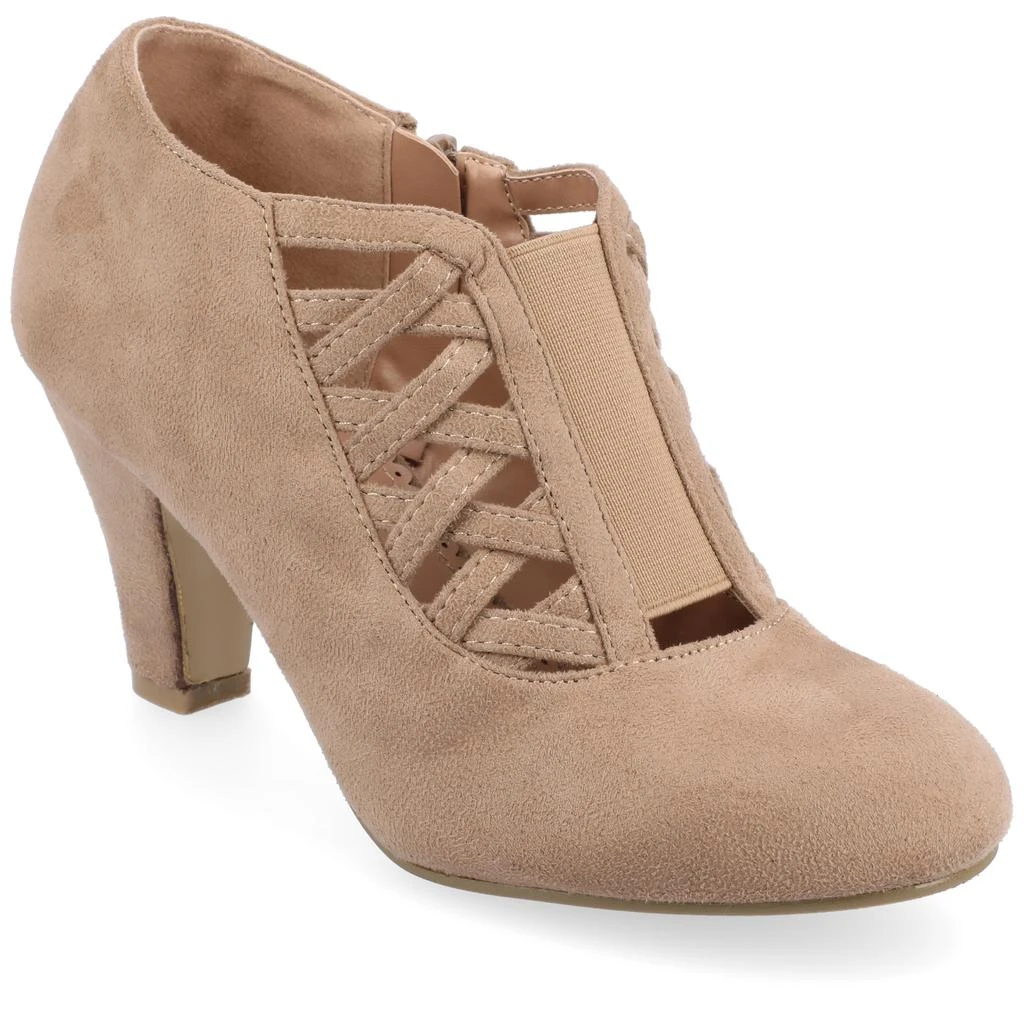 Journee Collection Collection Women's Wide-Width Piper Bootie 9