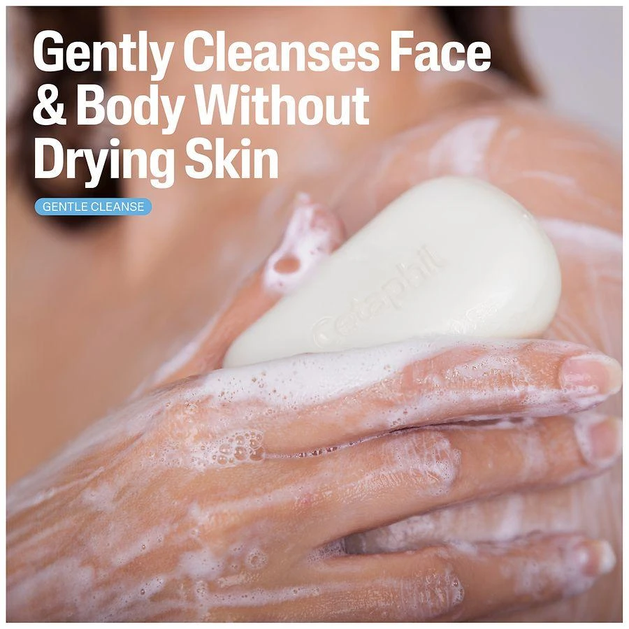 Cetaphil Gentle Cleansing Bars Value Pack, Normal to Dry Skin 6