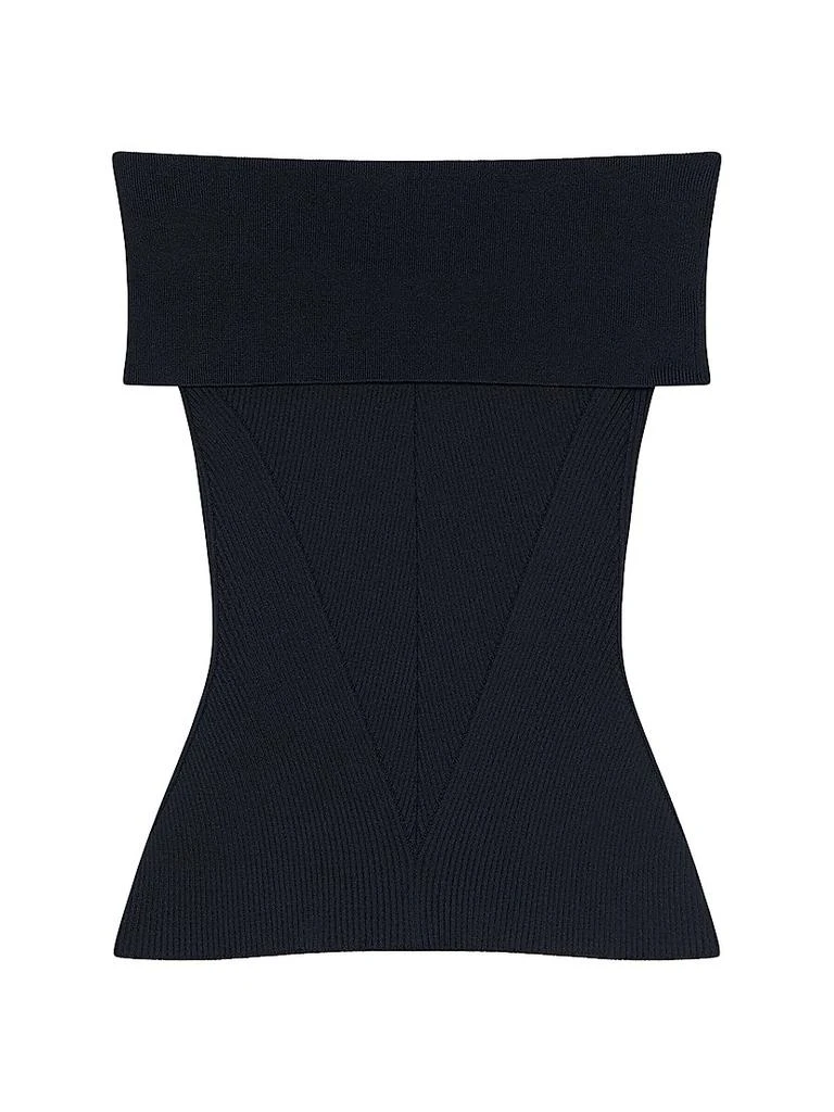 Givenchy Slim Fit Off-The-Shoulder Top 1