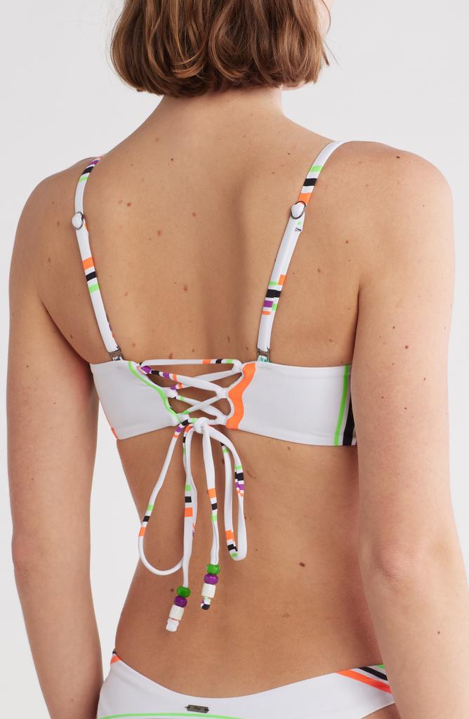 Maaji Pinstripe Amber Bikini Top