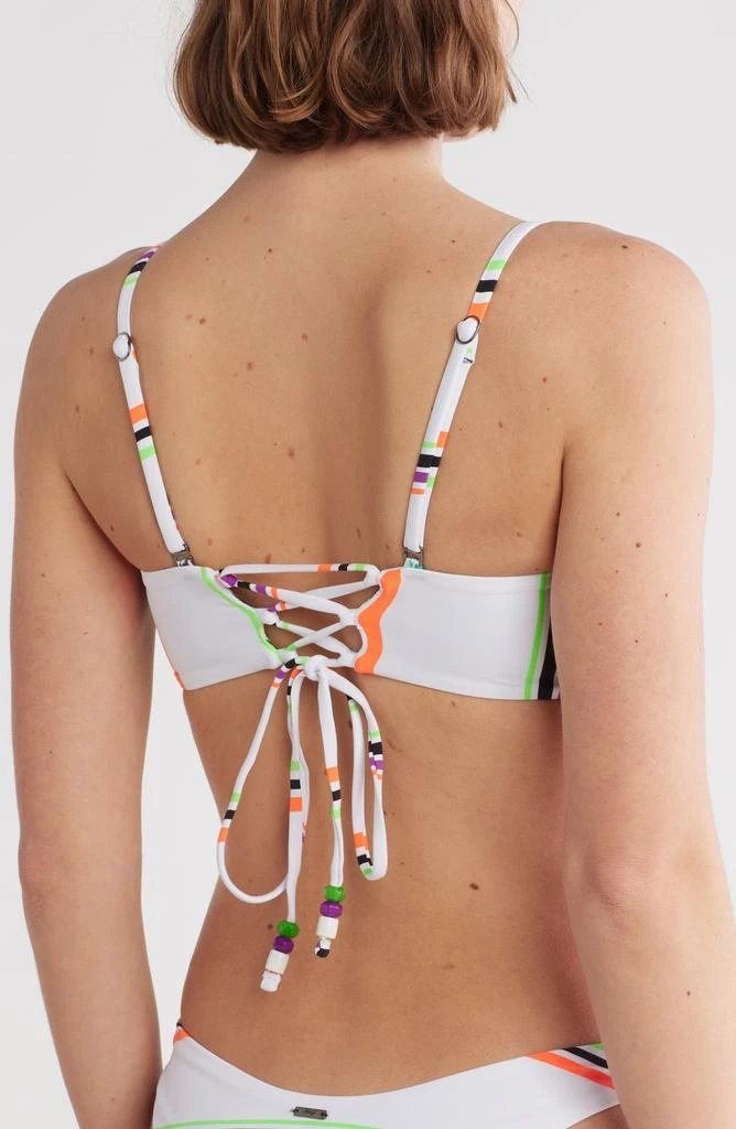 Maaji Pinstripe Amber Bikini Top 2