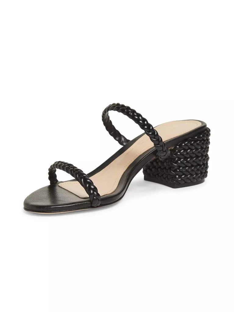 Saks Fifth Avenue Strappy 60MM Leather Sandals 2