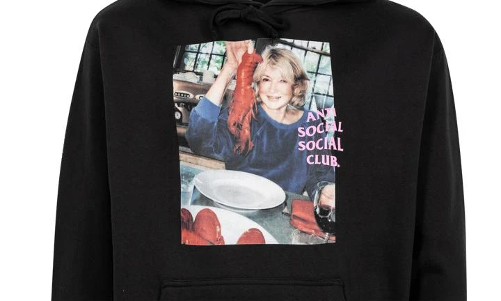 Anti Social Social Club Anti Social Social Club Martha Stewart X ASSC Lobster Hoodie 3