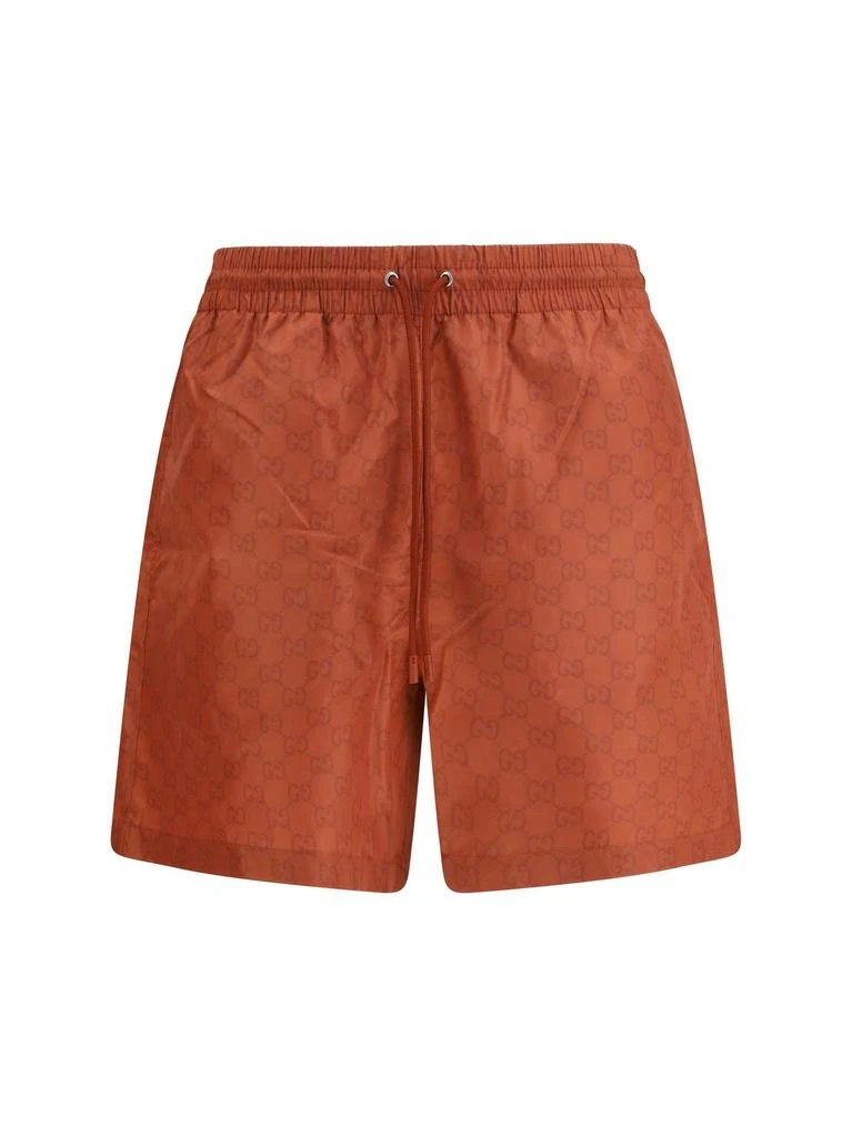 Gucci Gucci Monogrammed Drawstring Swimwear
