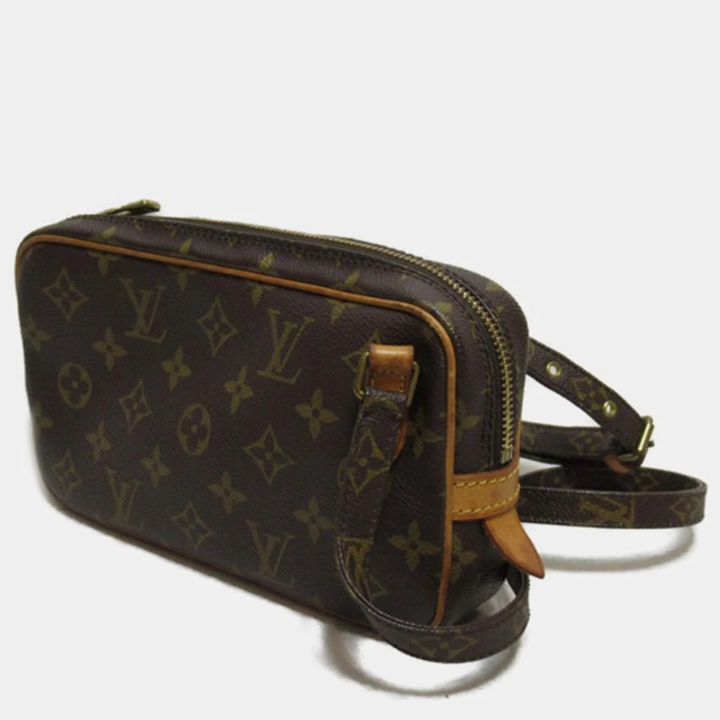 Louis Vuitton Louis Vuitton Brown Canvas Monogram Pochette Marly Bandouliere Crossbody Bag 2