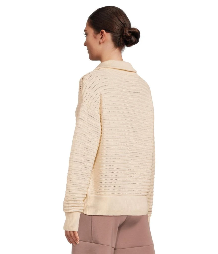 Varley Tara Pointelle 1/2 Zip 3