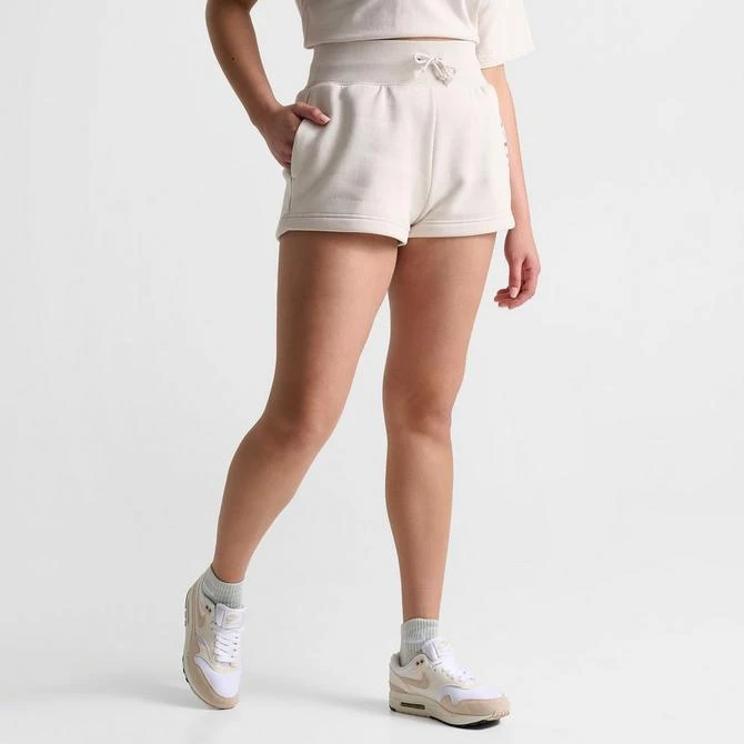 NIKE Women's Nike Sportswear Phoenix Fleece High-Waisted 2" Logo Shorts 3