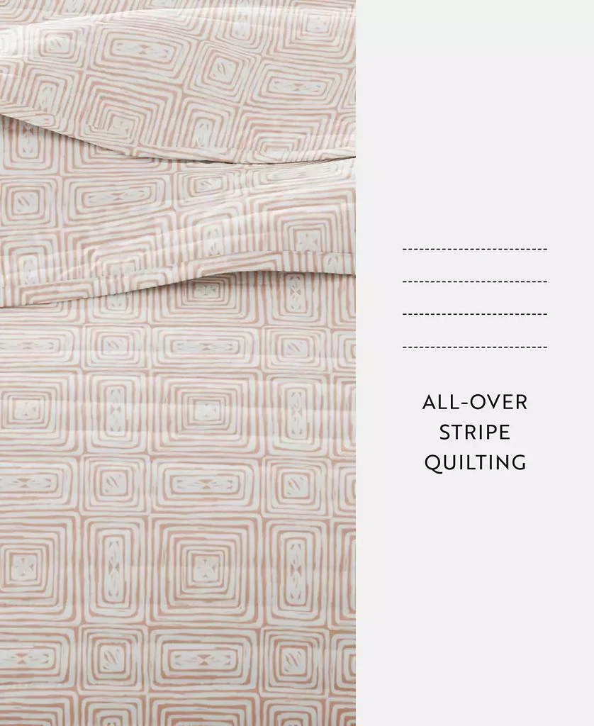 IENJOY HOME Geometric Maze Reversible 2-Pc. Quilt Set 3