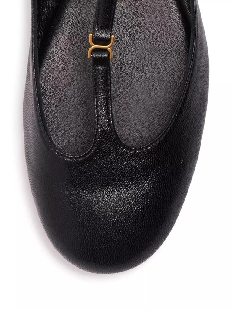 Chloé Marcie Leather Ballerina Flats 4