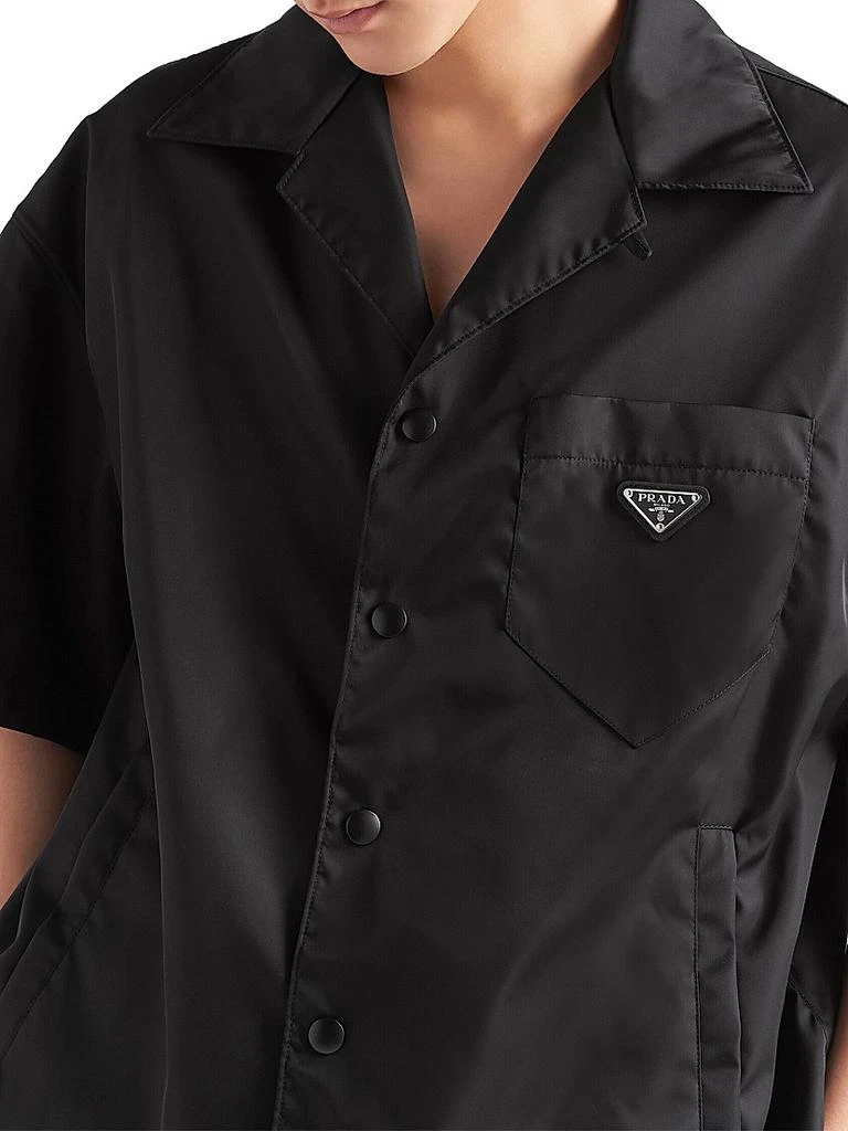 Prada Re-Nylon Short-Sleeved Shirt 4