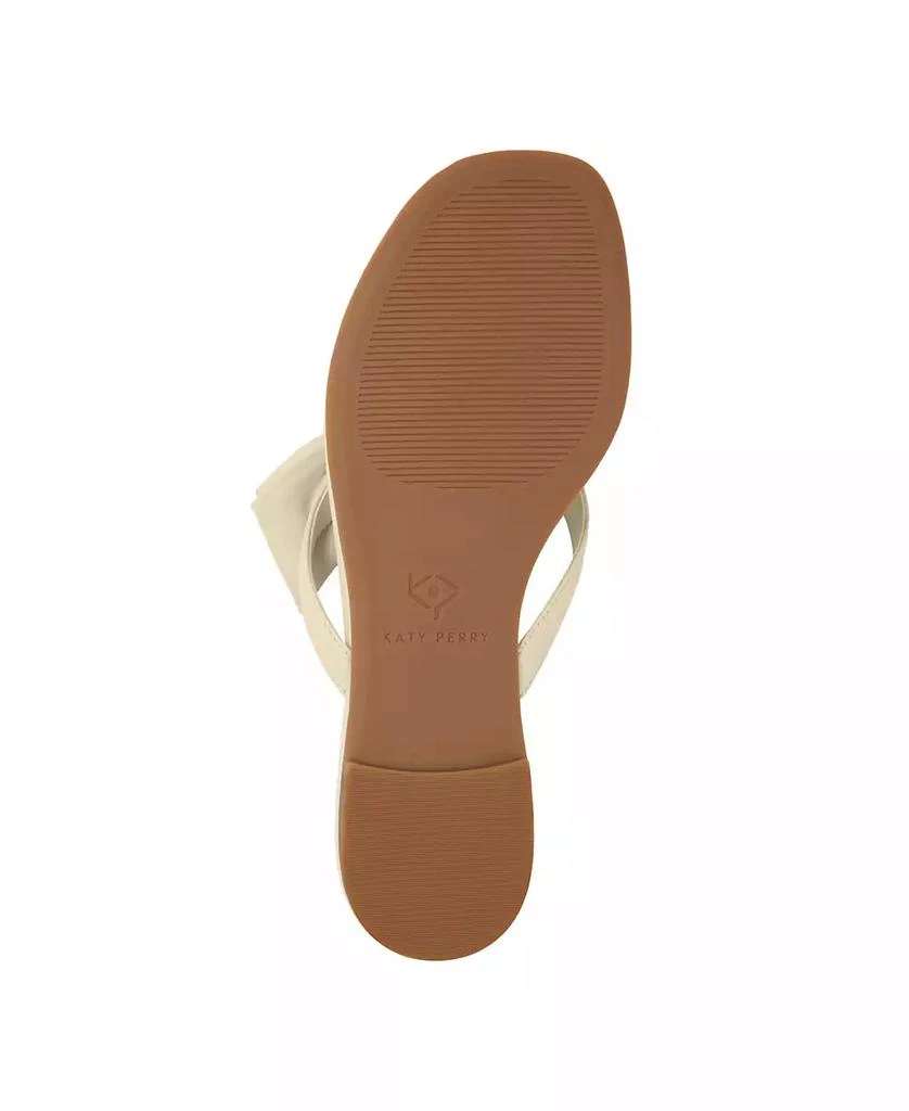 Katy Perry Women's Halie Bow Thong Slip-On Flat Sandals 5