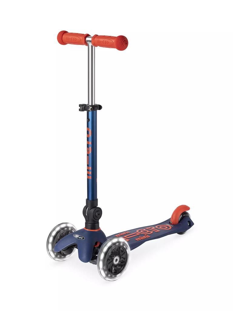 Micro Kickboard Mini Deluxe Foldable LED Scooter